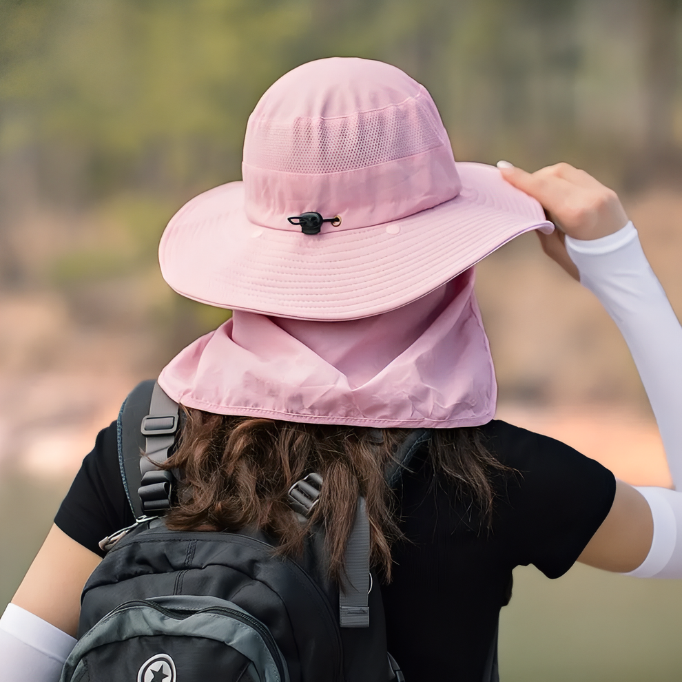 Chapeau Couverture Intégrale Anti-UV Déperlant Randonnée