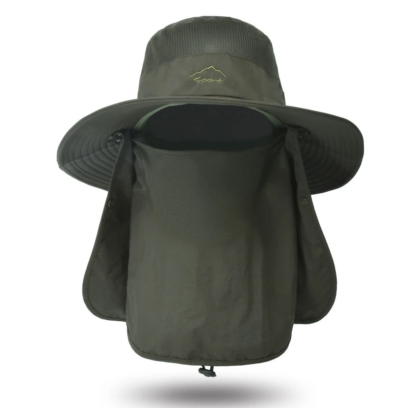 Chapeau Couverture Intégrale Anti-UV Déperlant Randonnée