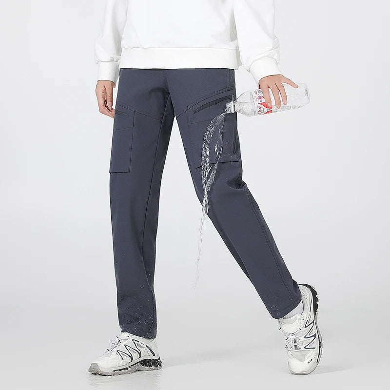 Pantalon Imperméable Coupe Vent Polaire Randonnée Homme/Femme