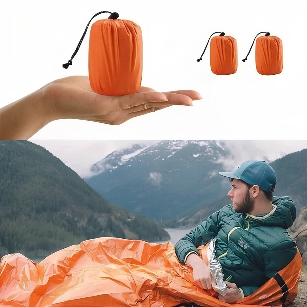 Sac de couchage Couverture de survie Ultra Léger Randonnée