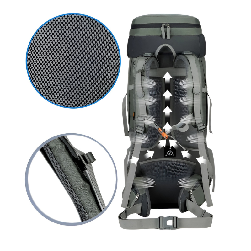 Sac à dos randonnée | Grande Capacité 75L