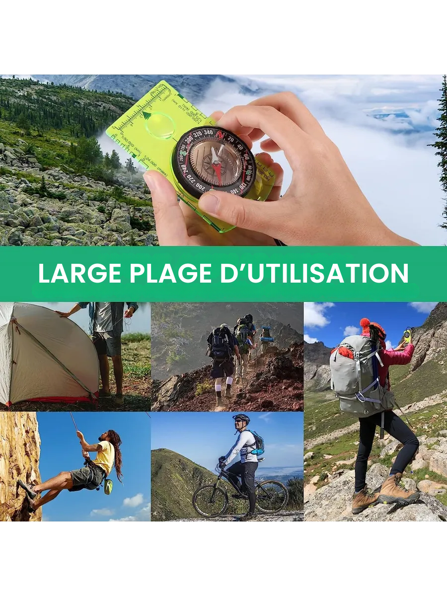Boussole randonnée étanche