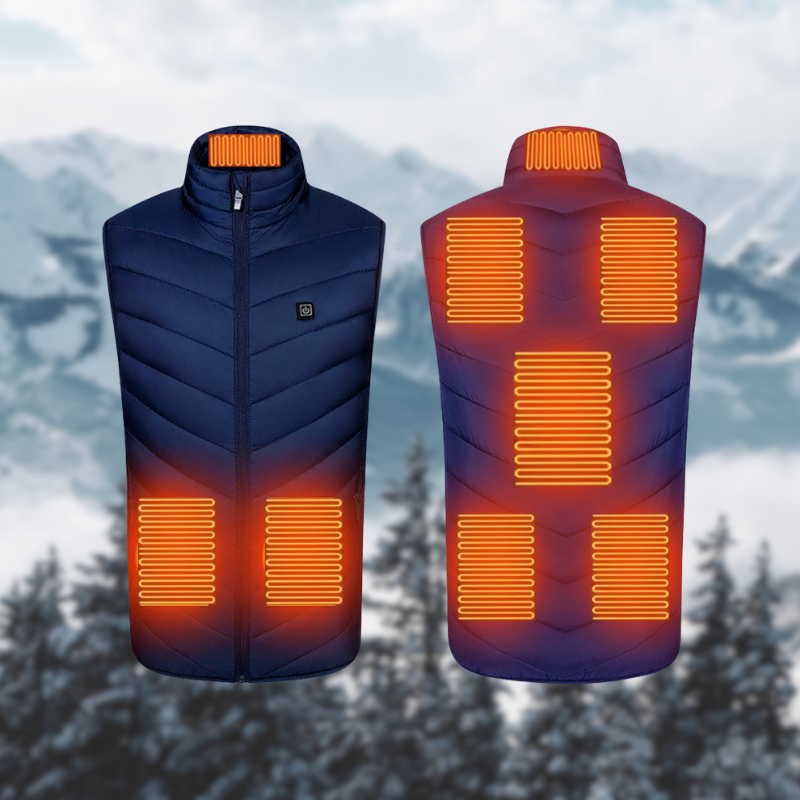 Doudoune sans manche chauffante Unisexe