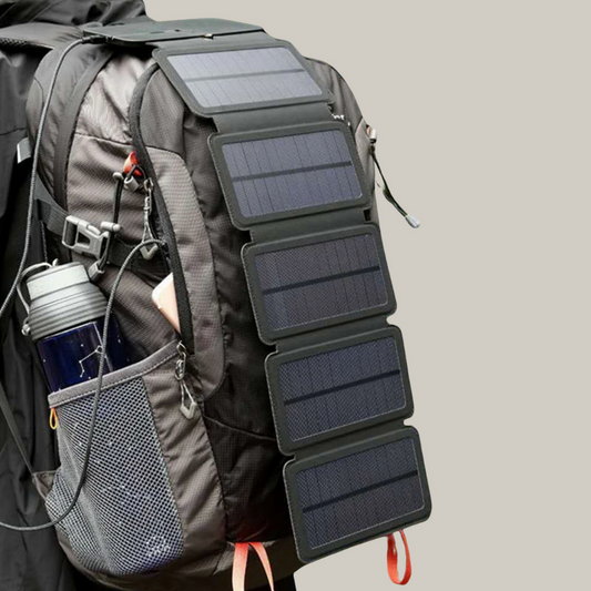 Panneau solaire d'appoint Sac à dos Randonnée 5V 2.4A