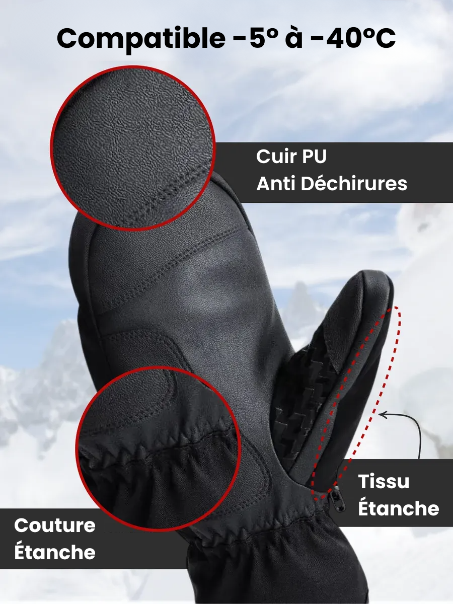 Moufle grand froid imperméable - Ski, Alpinisme, Randonnée