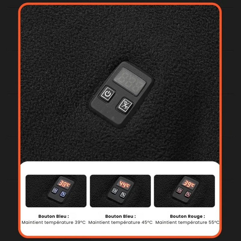 Polaire Chauffante Randonnée Homme/Femme