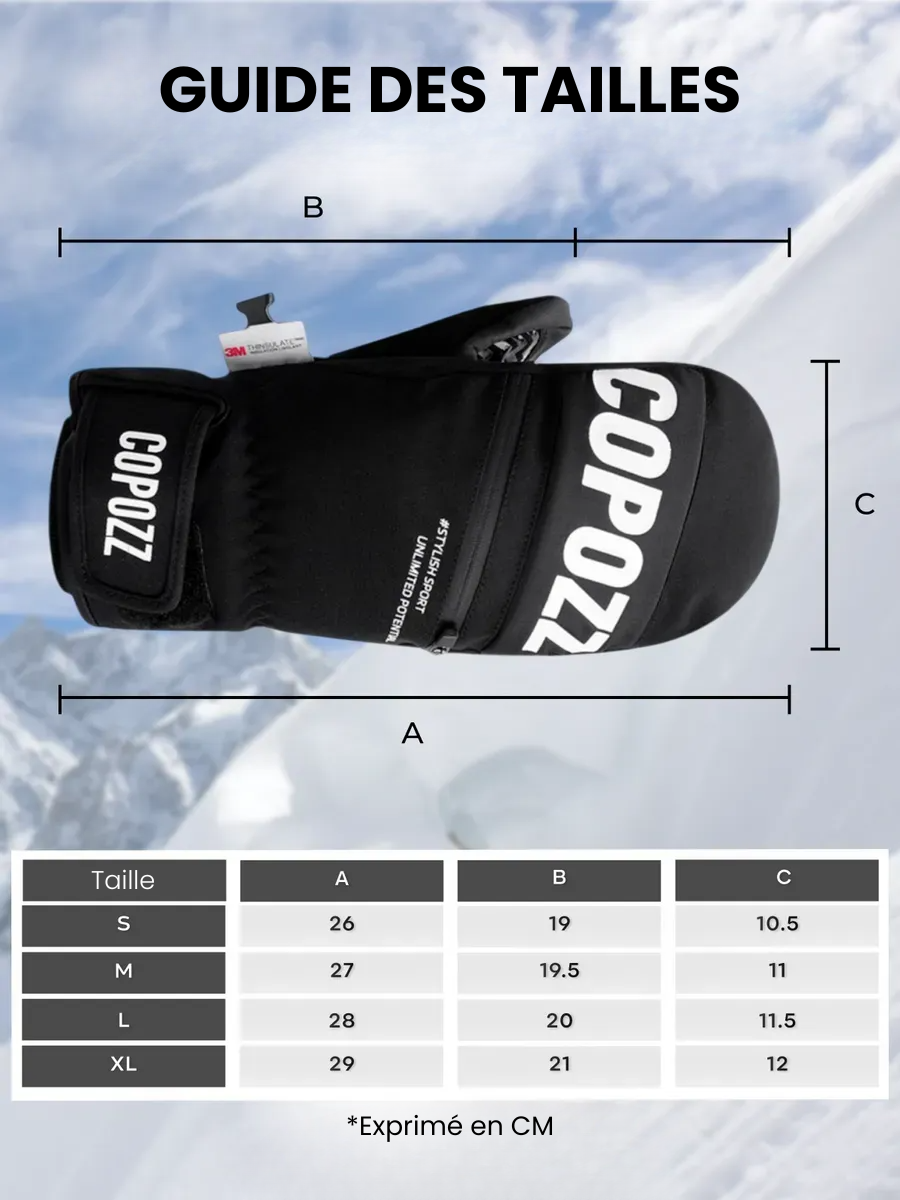 Moufle grand froid imperméable - Ski, Alpinisme, Randonnée