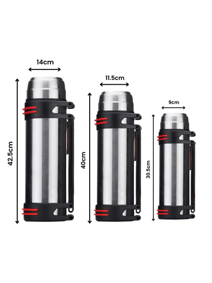 Gourde Isotherme 24 heures grand contenance en acier inoxydable - Randonnée, Trekking, alpinisme