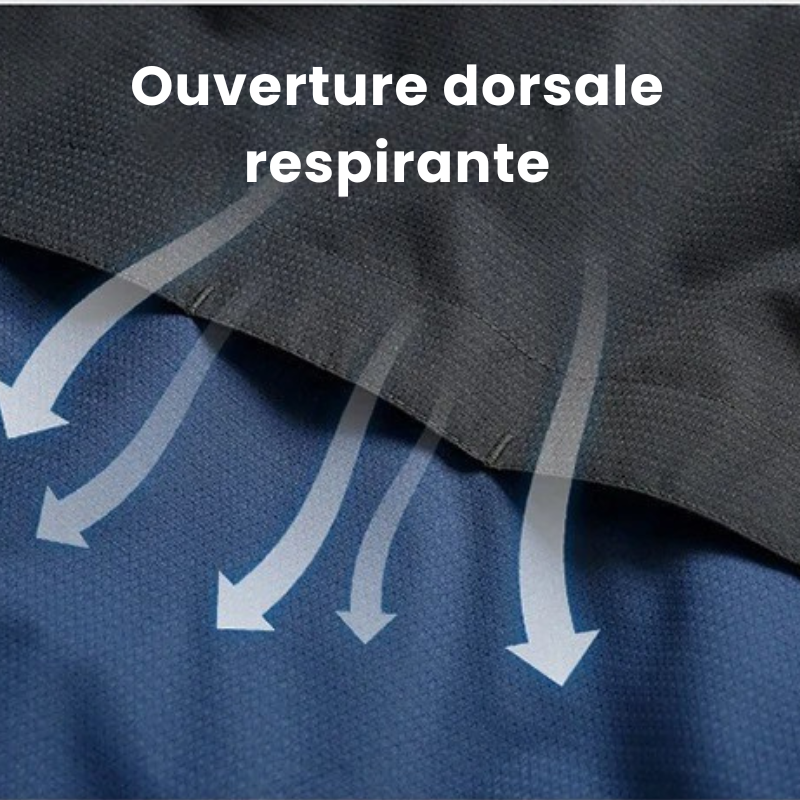 Veste Randonnée Chaude Déperlante Coupe Vent Homme