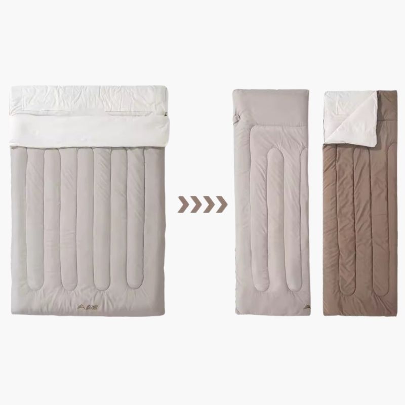 Sac de couchage 2 Personnes | Camping/Randonnée 5-10°C