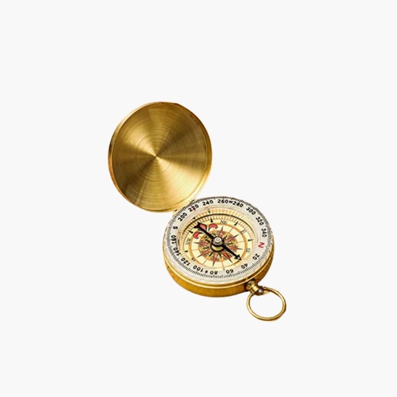 Mini Boussole étanche métallique