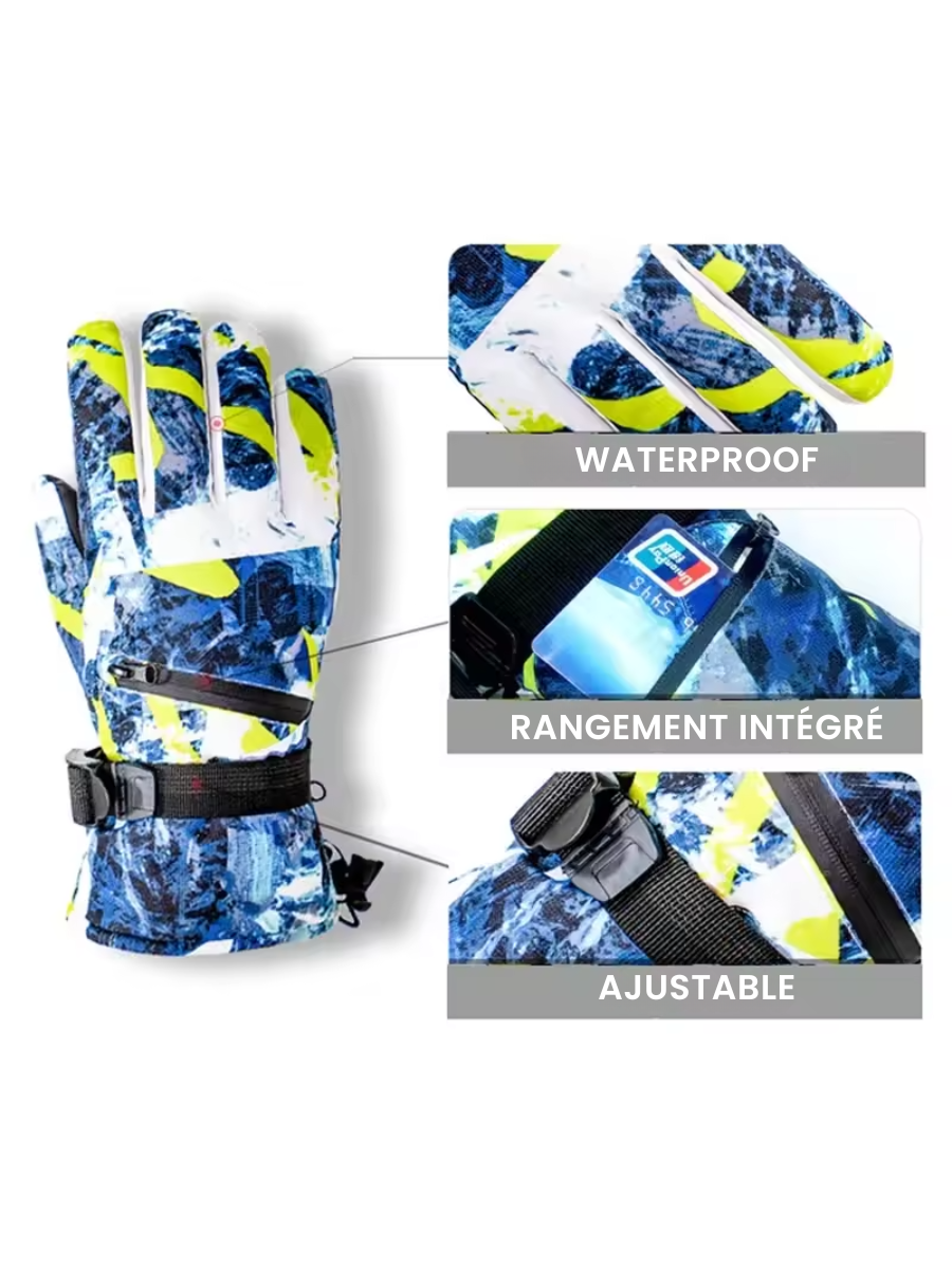 Gants Grand Froid Imperméable/Tactile - Ski, alpinisme, randonnée