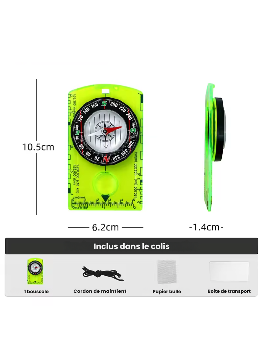 Boussole randonnée étanche