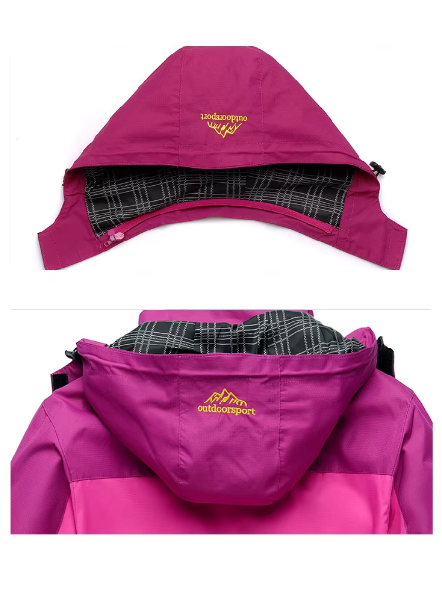 Veste Coupe Vent Femme Imperméable - Randonnée, Ski, Trekking