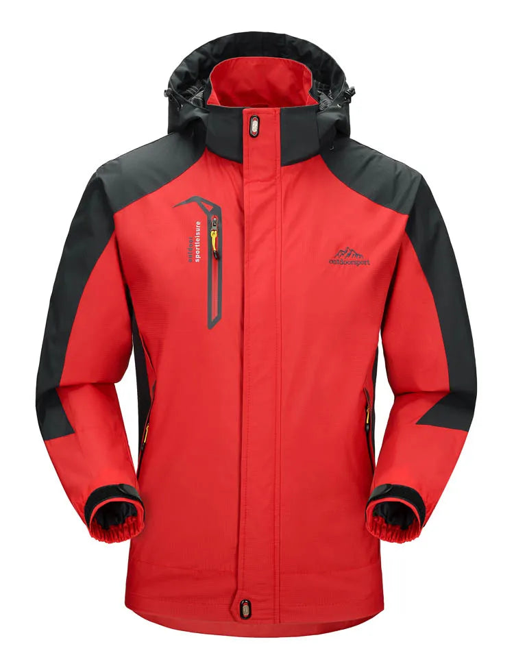 Veste Randonnée Chaude Déperlante Coupe Vent Homme