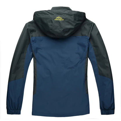 Veste Randonnée Chaude Déperlante Coupe Vent Homme