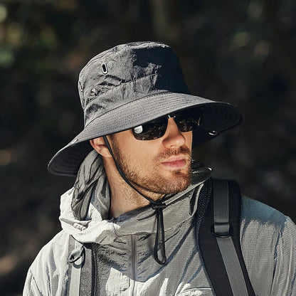 Chapeau été Anti UV Randonnée/Pêche