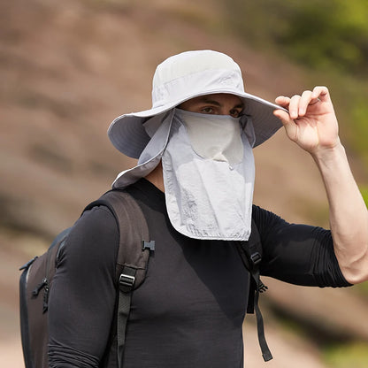 Chapeau Couverture Intégrale Anti-UV Déperlant Randonnée