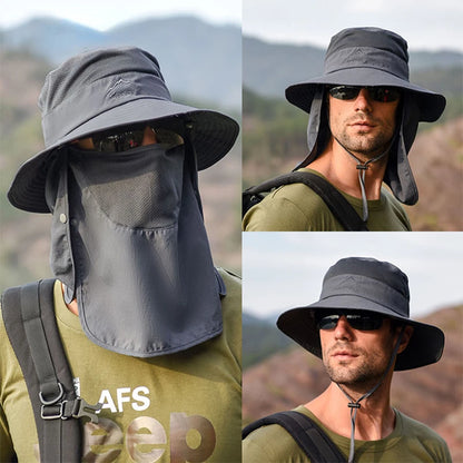 Chapeau Couverture Intégrale Anti-UV Déperlant Randonnée