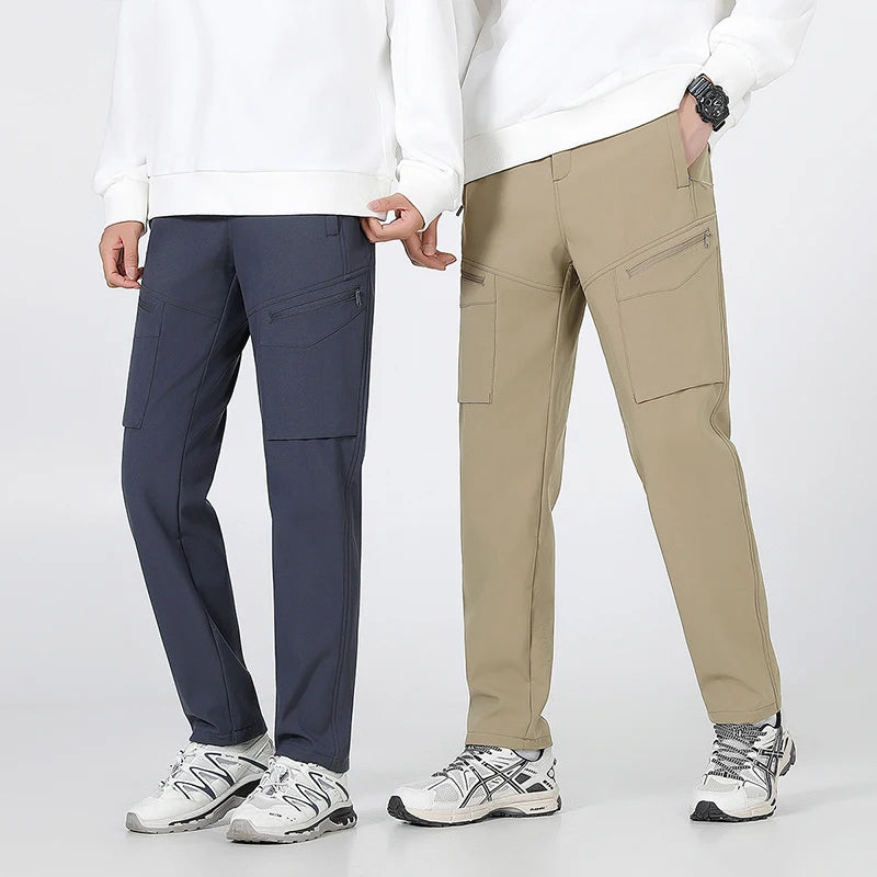 Pantalon Imperméable Coupe Vent Polaire Randonnée Homme/Femme