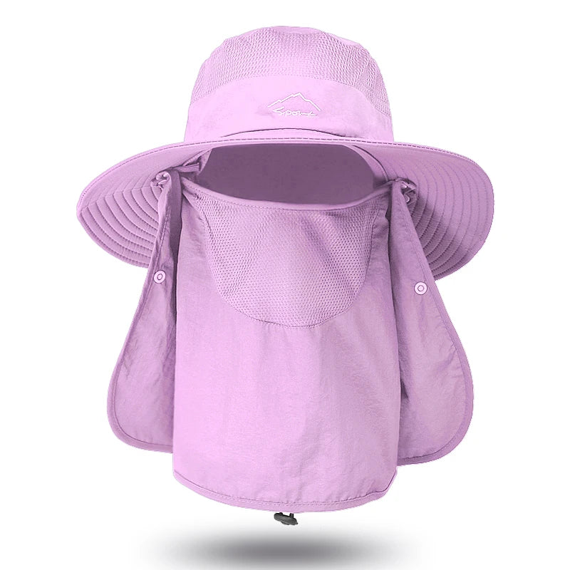 Chapeau Couverture Intégrale Anti-UV Déperlant Randonnée