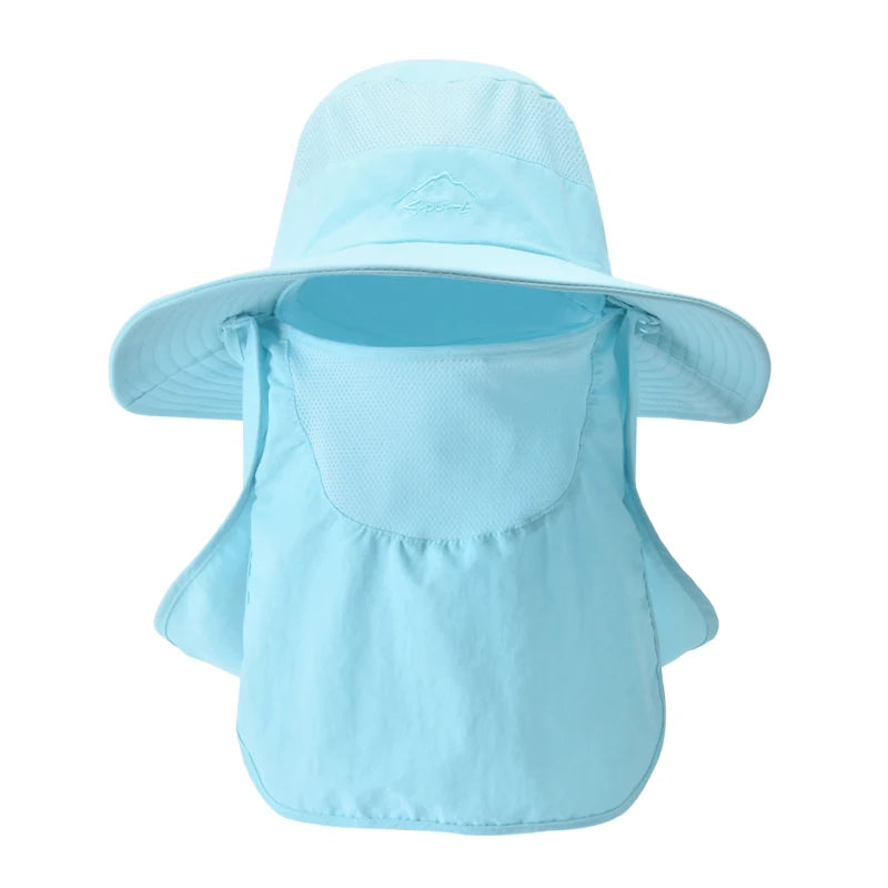 Chapeau Couverture Intégrale Anti-UV Déperlant Randonnée