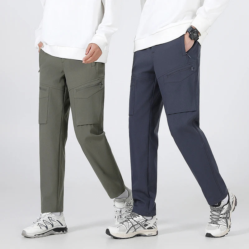 Pantalon Imperméable Coupe Vent Polaire Randonnée Homme/Femme