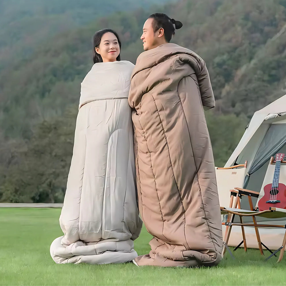 Sac de couchage 2 Personnes | Camping/Randonnée 5-10°C