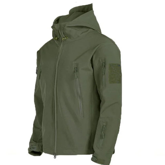 Veste Tactique Coupe Vent Imperméable Randonnée Homme