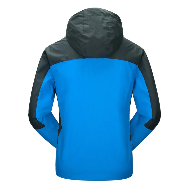 Veste Randonnée Chaude Déperlante Coupe Vent Homme
