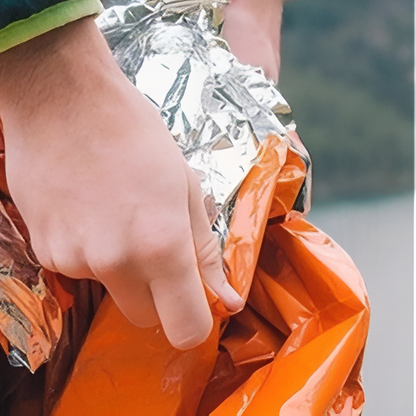 Sac de couchage Couverture de survie Ultra Léger Randonnée