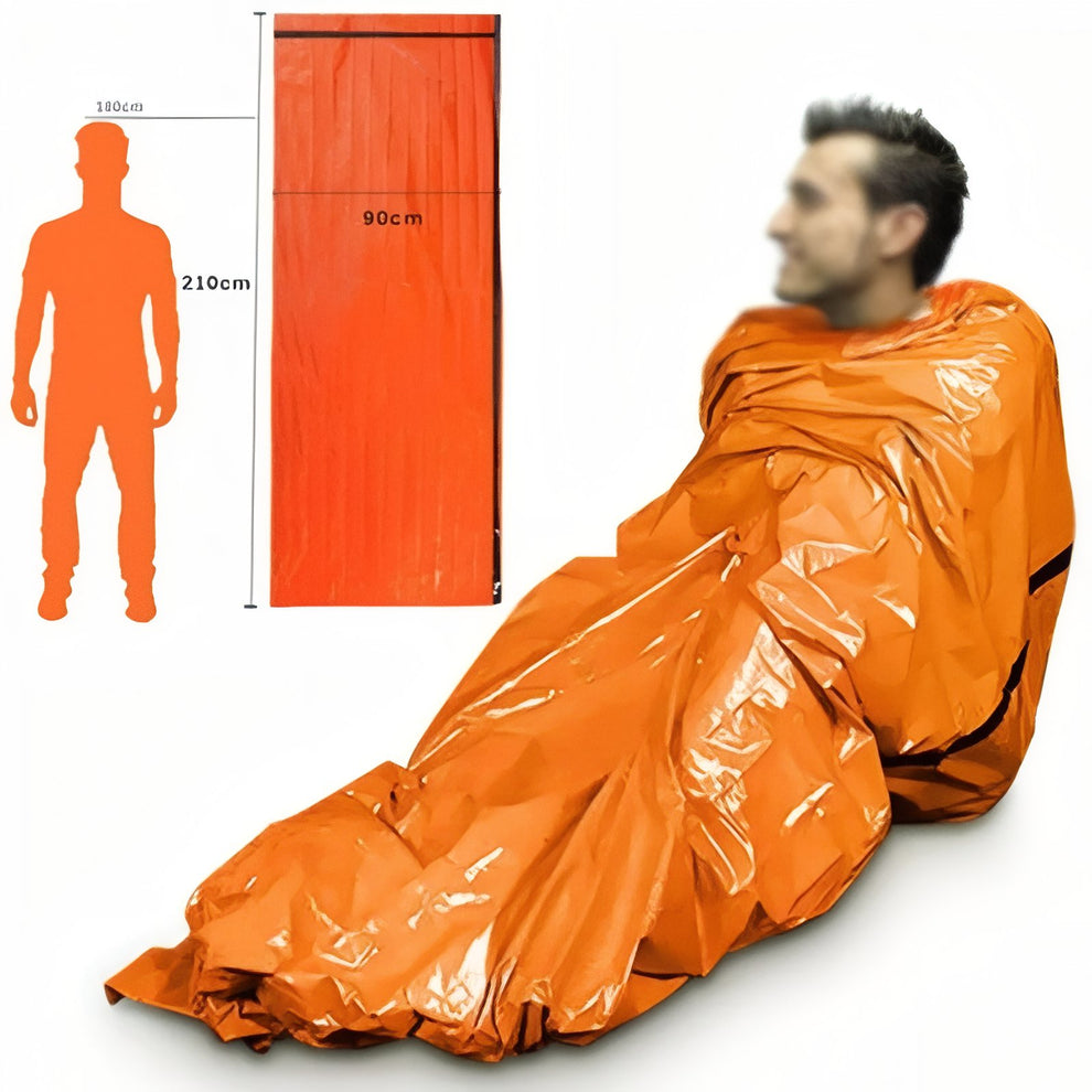 Sac de couchage Couverture de survie Ultra Léger Randonnée