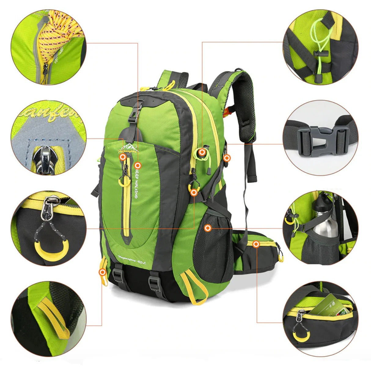 Sac à dos Randonnée | Confortable 40L