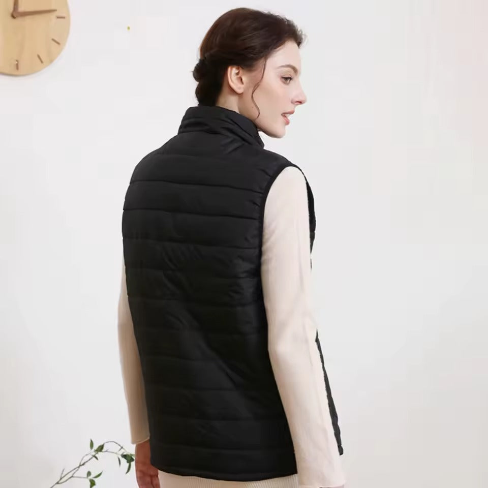 Doudoune sans manche chauffante Randonnée Homme/femme