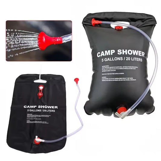 Douche solaire portable 20L Chauffe Naturellement